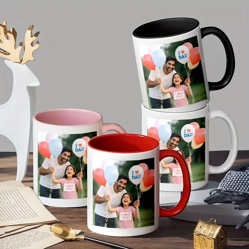 Gepersonaliseerde koffiemok met eigen tekst en fotoprint_voghion.com