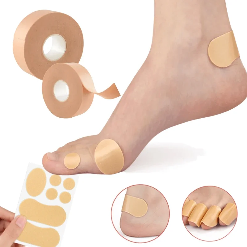 Heel protector heel protector pads shoe repair stickers heel cushion protector heel protector patches shoe stickers 4.5M Silicone Gel Heel Sticker Protector Foot Care Shoe Pads Insole Pain Relieve Tapes Anti-friction High Heel Feet Pads Sticker