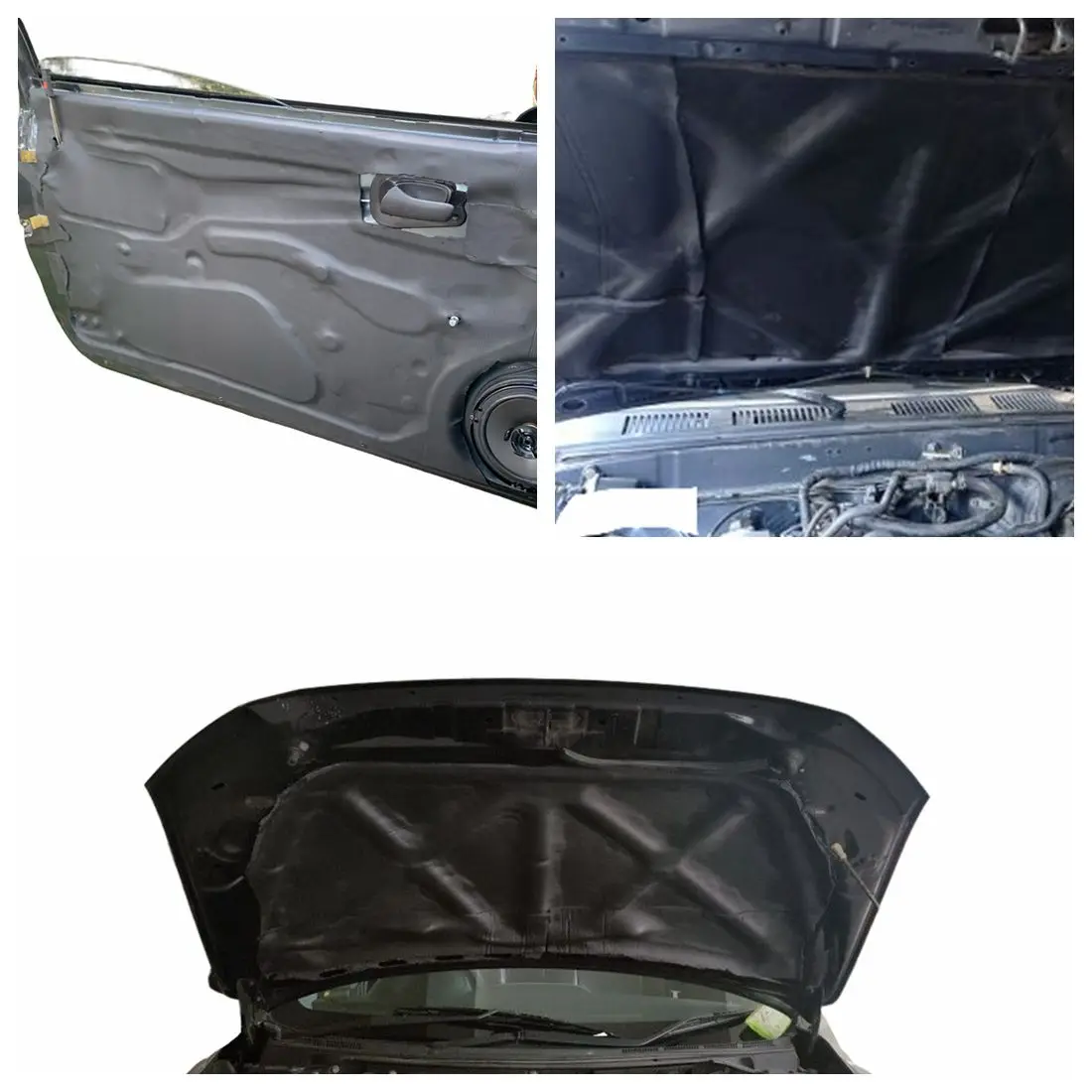 Feuilles D’insonorisation Auto Lawnoval – 10 Pièces En Butyle/aluminium, 5 Mm D’épaisseur