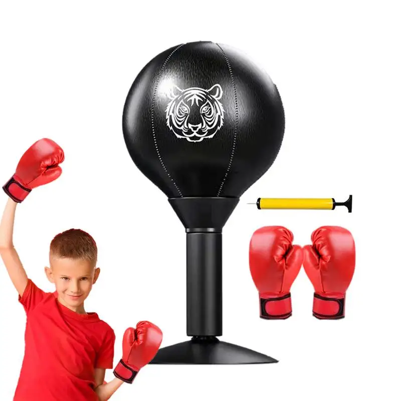 Sacco Da Boxe Per Scrivania Ventosa Morbida Sacco Da Boxe Da Tavolo Scrivania Creativa Punch Ball Multifunzionale Stress Buster
