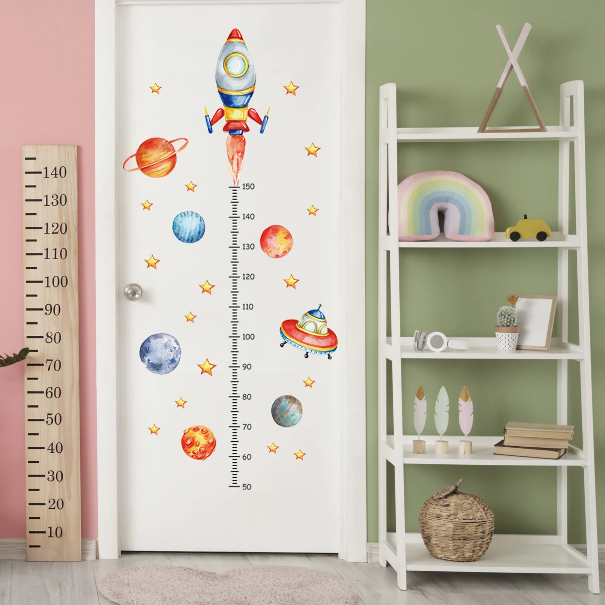 Animal Height Ruler Wall Stickers 9