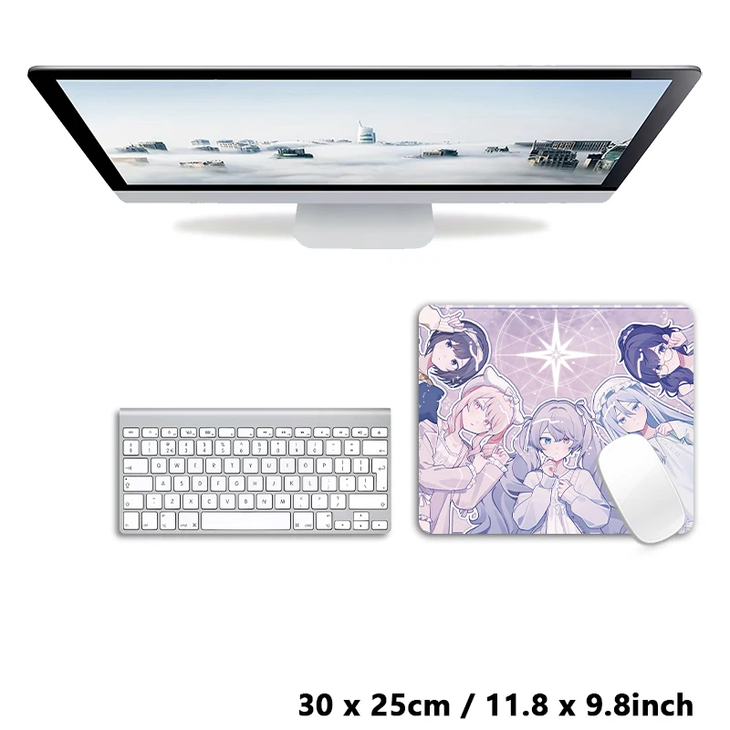 XXL Large Non-slip Mouse Pad for Computer and Laptop - Nightcord at 25:00 Theme