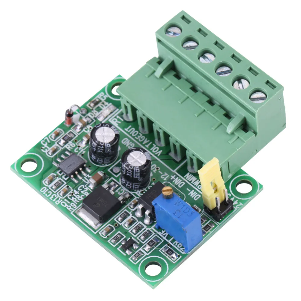 Switches 13KHZ to 010V PWM Signal to Voltage Converter Module Digital