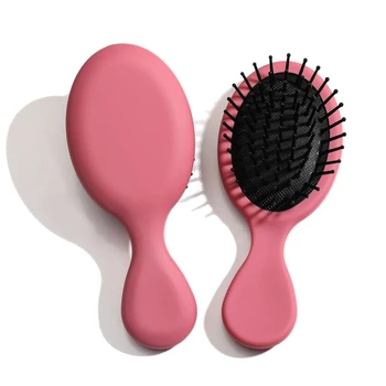 1PC bella mini testa portatile massaggio del cuoio capelluto cuscino d'aria pettine parrucchiere pettine per capelli ricci dritti spazzola per capelli da donna strumento per lo styling 1