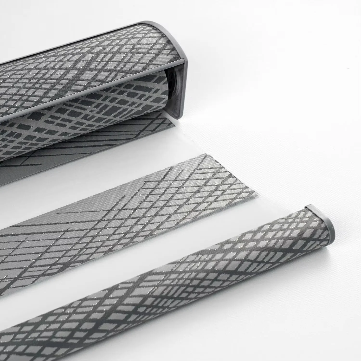 2026년 히트 상품 100% 암막 단열 배터리 지그비 매터 모터 전동식 얼룩말 블라인드 (욕실용)