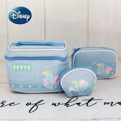 Disney's New Dumbo Fashion Ladies Cosmetic Bag High-quality Luxury Brand Travel Cosmetic Bag Multi-function Storage Lipstick Bag