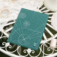 A5 Double Sided Cutting Mat Self Healing Board 8.27x5.83 Inch Craft Mat for Sewing Quilting Scrapbooking with Measurement Grid 3