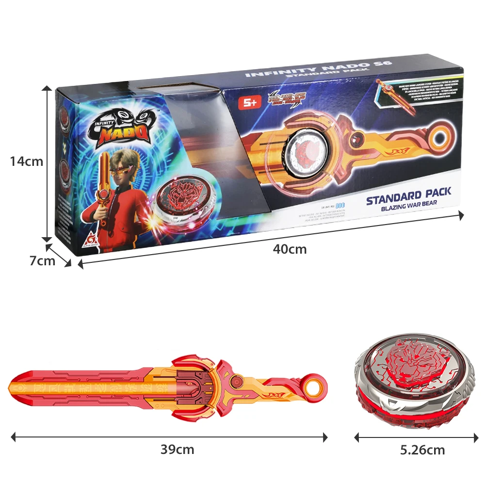 Toupie de combat Beyblade Infinity Nado 2 en 1 - Enjouet