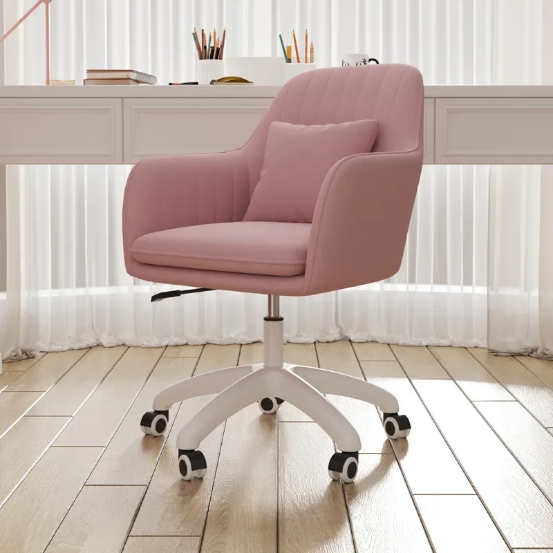 

2023 Year AOLIVIYA Net Red Computer Chair Home Comfortable Stool Bedroom Backrest Girls Desk Office Live Sofa Chair