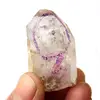 one piece Rough Natural Enhydro Quartz Point With Moving Water Bubbles 4