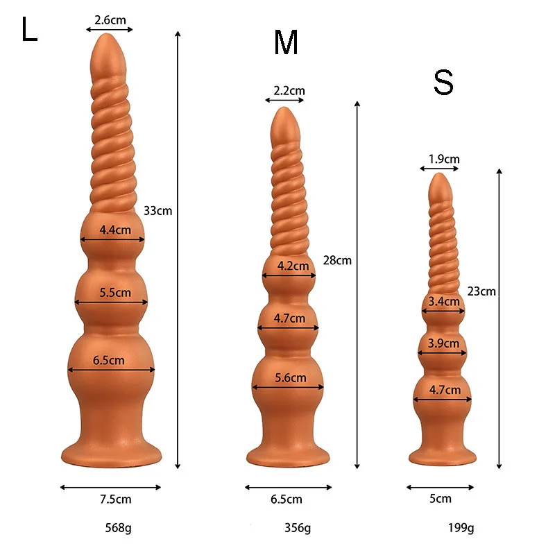 Plug anale in silicone per massaggio prostatico e confortevole_voghion.com