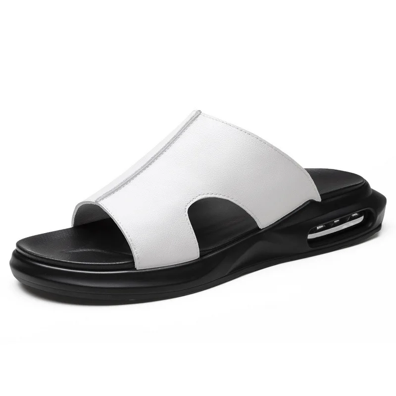 High Quality Men's Summer Sandals Casual Flip Flops Outdoor Non-slip Thick-soled Beach Fashion Slippers Large Size 44 Flip Flops