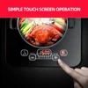 1500W Household Electric Ceramic Stove Portable Tea Maker Boiler Water Heater Smart Touch Control Pottery Stove 6