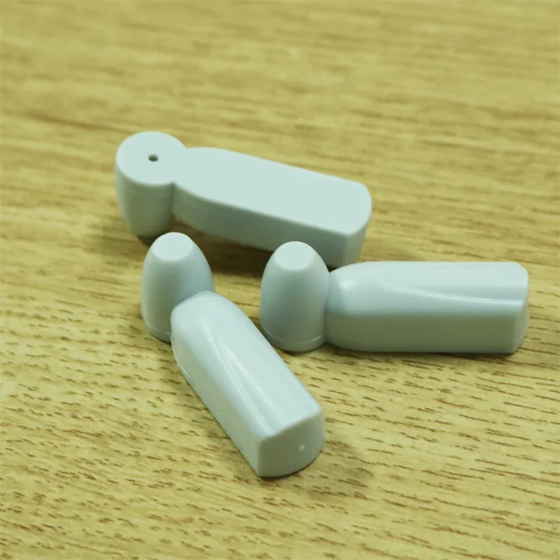 100 Pcs AM 58KHz 46mm Grey ABS Material security hard tag for store, EAS System pencil Tag for Supermarket Clothing Shop