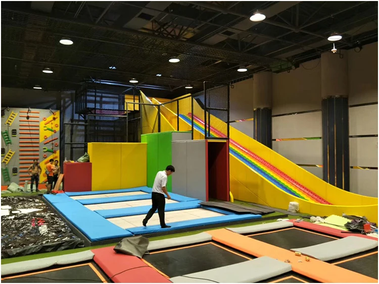 Trampolina komercyjna dla dzieci i dorosłych do placów zabaw w