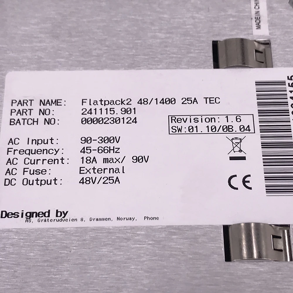 241115.901 Flatpack2 48/1400 25A TEC DC Output 48V 25A For Eltek Communication Power Supply Module Fast Ship High Quality 8 241115.901 Flatpack2 48/1400 25A TEC DC Output 48V 25A For Eltek Communication Power Supply Module Fast Ship High Quality - Image 6