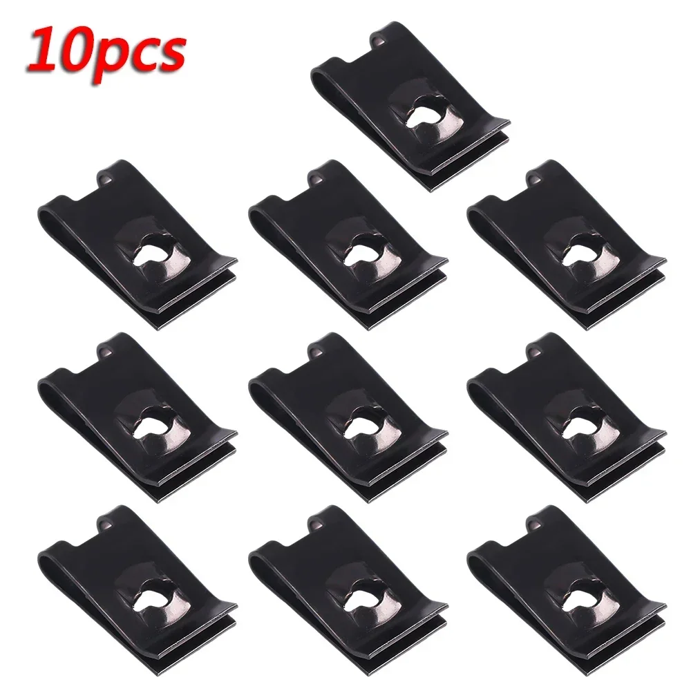 50Pcs Stainless Steel U-Clip Assortment - M4 M5 M6 M8 Auto Car Fastener Clips