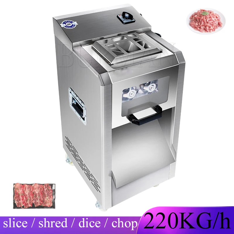 

Commercial Meat Cutter Vertical Electric Stainless Steel Shredder Dicer Vegetable Slicer Meat Slicer Meat Grinder