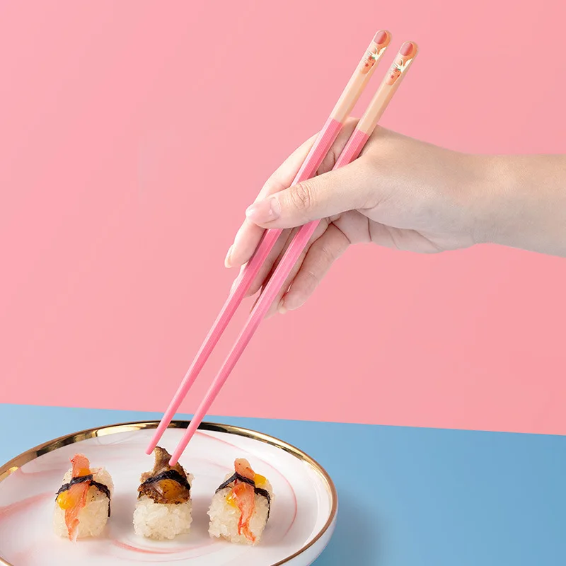 Bacchette Da Allenamento Per Bambini E Principianti - Set 2 Paia Con Anelli Di Supporto In Silicone