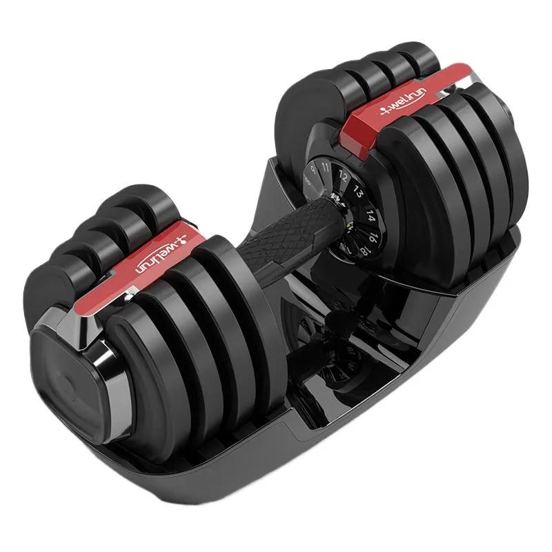 18kg Fitness Equipment Household Combination Barbell Fast Adjustable Men And Women's Adjustable Dumbbell