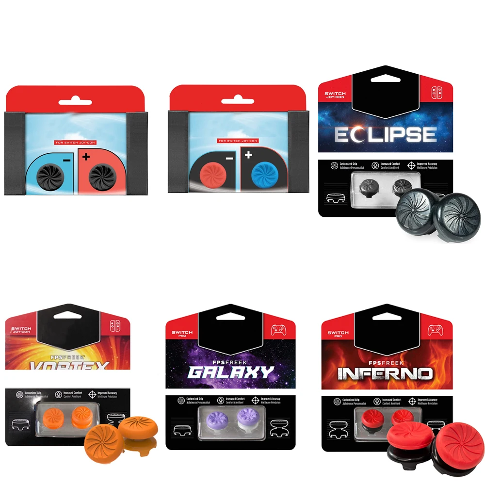 Per Nintendo Interruttore Joy-Con Controller Thumbstick Grips Accessori Joystick Caps Thumb Grips | 2 Di Alta-Aumento Concavo |