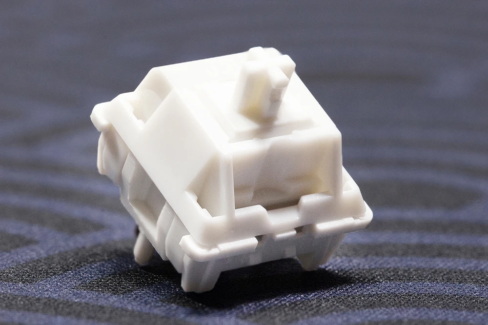 Interruptor Linear Interruptor Branco Neo para Teclado Mecânico de Jogos Nylon pc Ligeiramente Pré-lubed 5pin 53g - Imagem 5