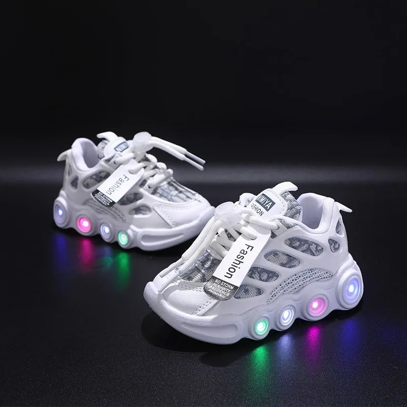Children's Led Shoes Boys Girls Lighted Sneakers Baby Boys Shoes Kids Fashion For Girl Toddler Zapatillas De Deporte