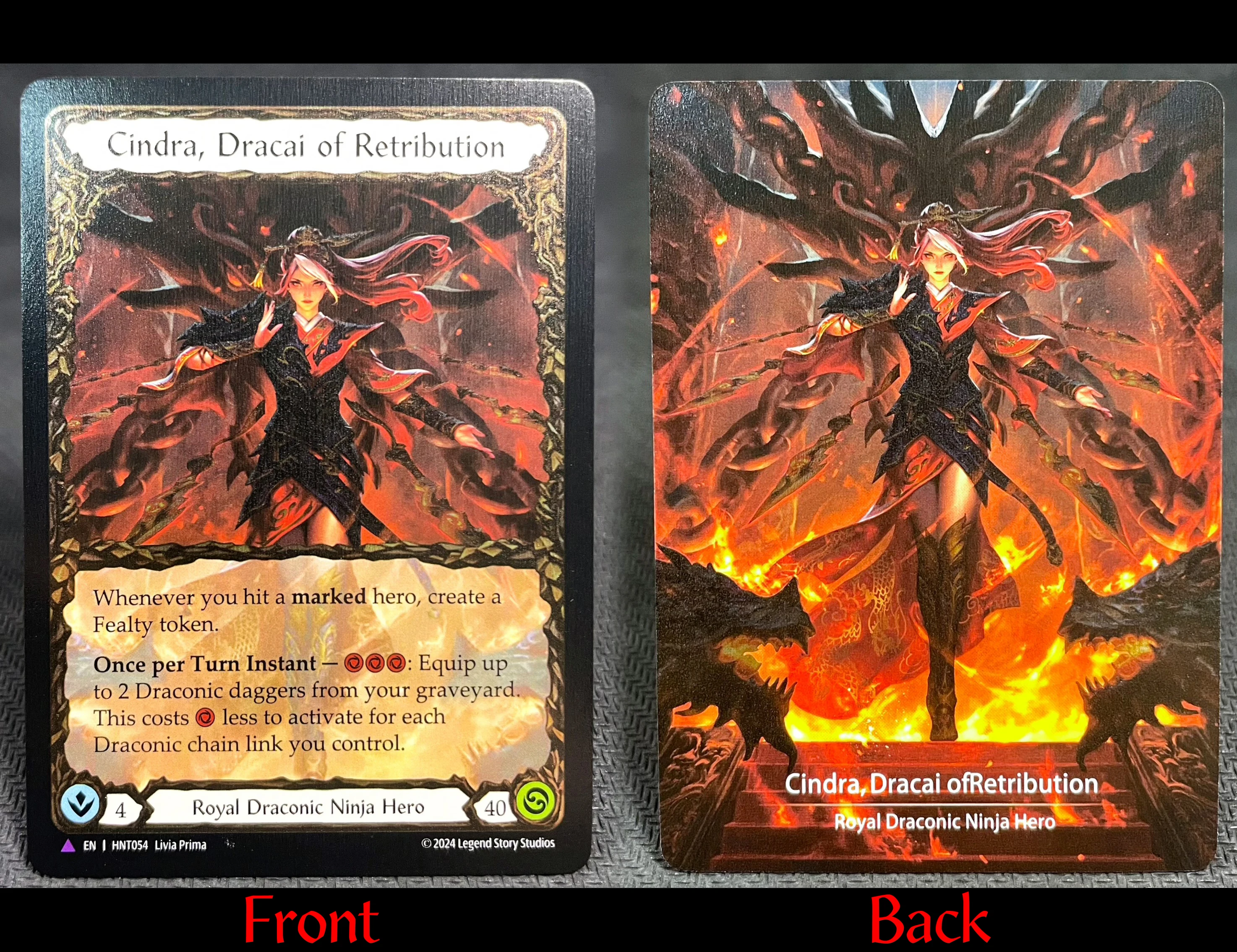 FAB COLD FOIL Crown of Dominion Felling of the Crown Flick