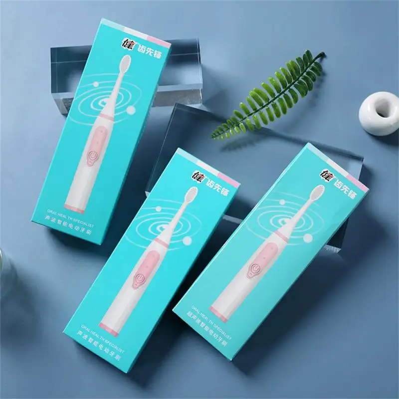 

Smart Toothbrush Non-rechargeable Effectively Fade Tooth Stains Waterproof Soft Hair Health Care Fully Automatic Houseware