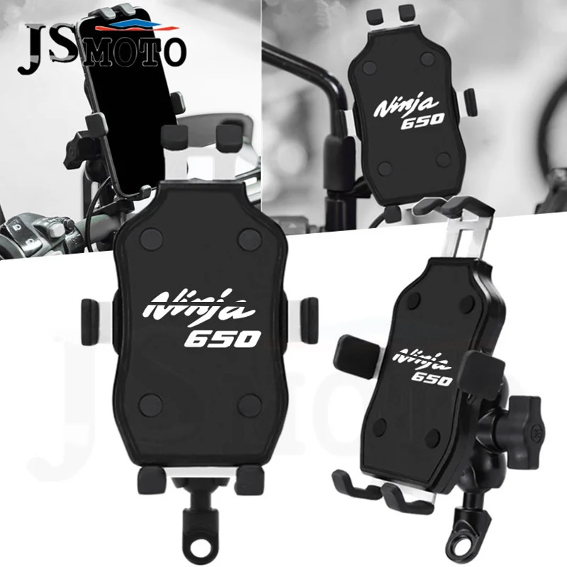 

For KAWASAKI NINJA 650 1000 Ninja650 Ninja1000 Motorcycle accessories Navigation Handlebar Mobile Phone Holder GPS Stand Bracket