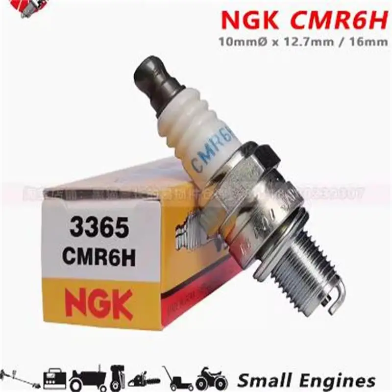 

2 X Свеча зажигания CMR6H Подходит для HONDA GX35 HOBBY 4-х тактный мини-двигатель кусторез косилка триммеры зажигание