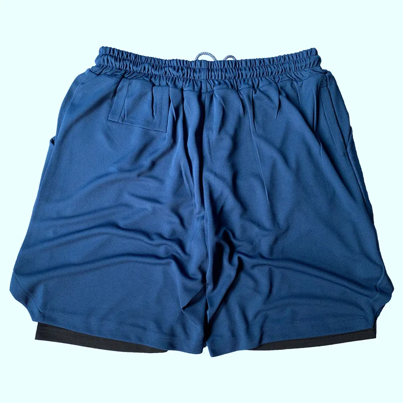 3XL Mens Running Shorts 2 iN 1 Sport Shorts Summer Fitness