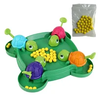 Hungry Turtle Board Games Turtle Snatching Bean Ball Table Game Kids Educational Toys Family Party Games Children Birthday Gifts 2