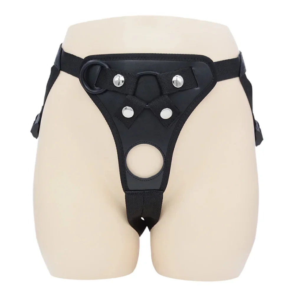 Sex Toys Men's Strap on Realistic Dildo Pants for Men Double Dildos with Rings Man Strapon Harness Belt Adult Games Sex Toys Strap on