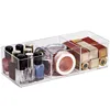 Clear Acrylic Makeup Layered Storage Box Dressing Table Cosmetic Lipstick Finishing Grid Box Desktop Drawer Storage Compartment 5