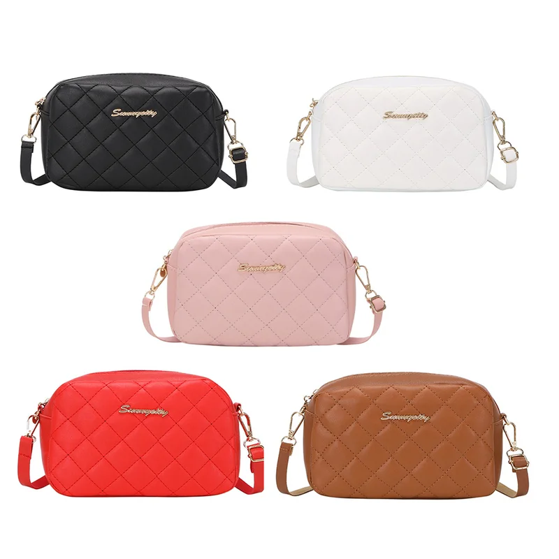 Tassel Small Messenger Bag Trend Lingge Embroidery Camera