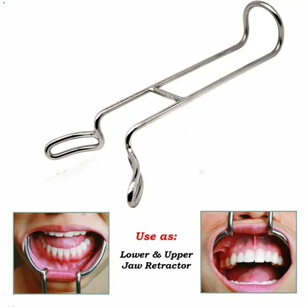 

Dental Implant Large Mouth Gag Opener Teeth Retractor Dentist Surgical Instrument Tool 8cm Tooth Whitening Tool Oral Care
