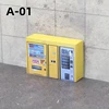 1/64 Scale Diorama Model Vending Machine Model Scene Display Props Vending Machine Scene Model Collection Toy Gift 3