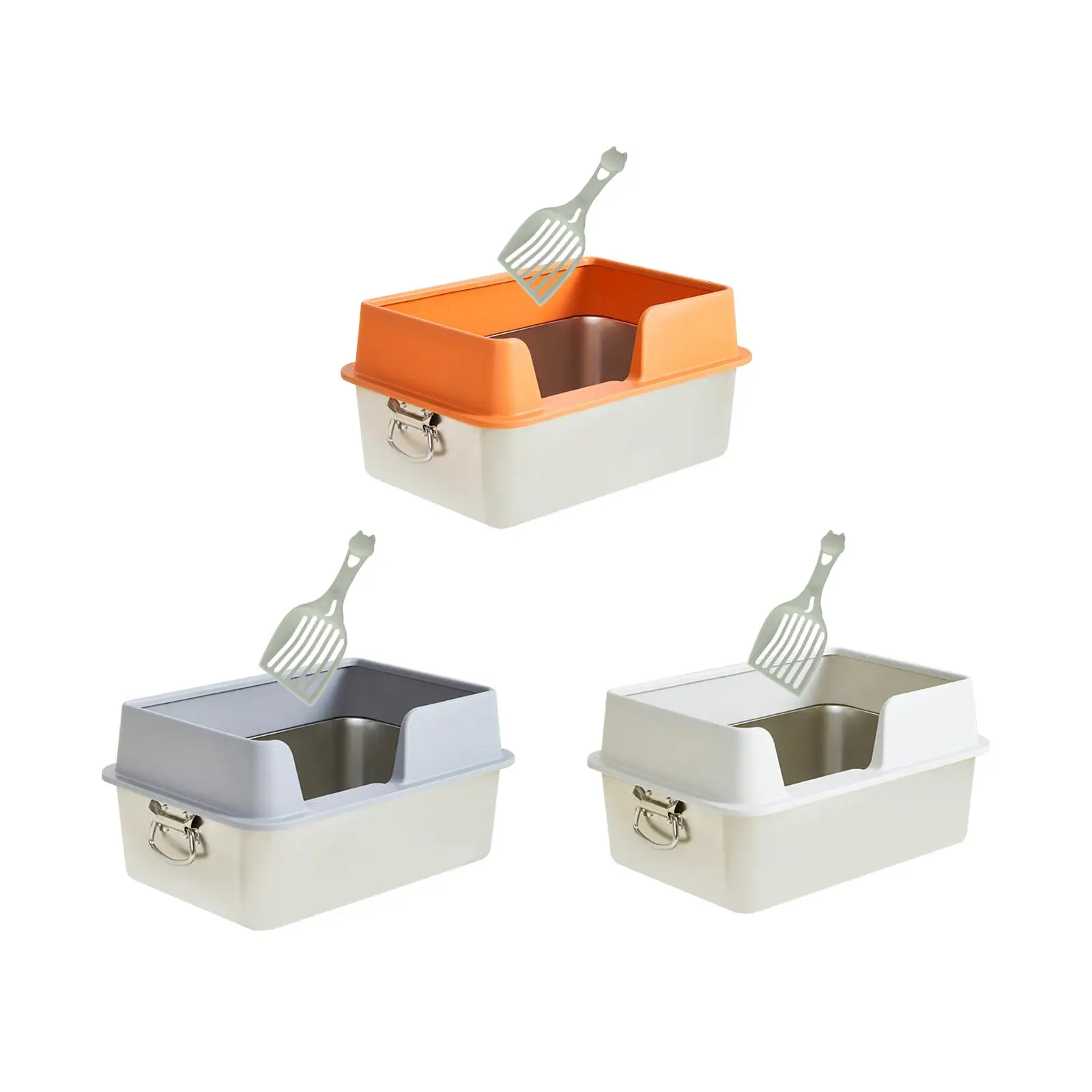 

Подносы для кошачьего туалета, большая емкость с высокими Сторонами, туалет для маленьких животных, для дома