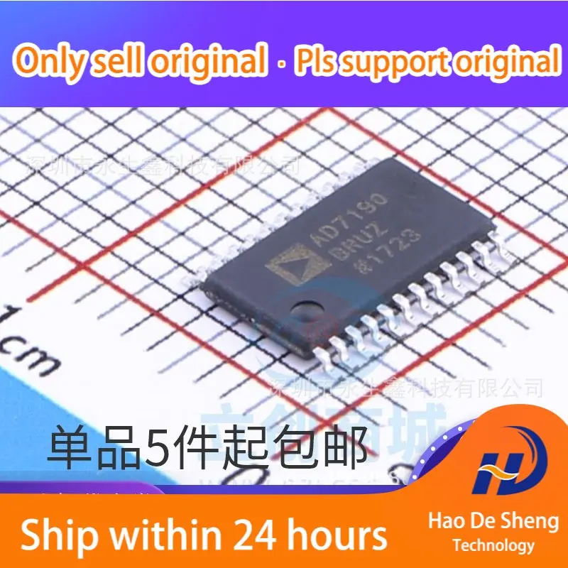 

10PCS/LOT AD7190BRUZ AD7190BRU TSSOP24 Analog To Digital Converter IC New Original In Stock