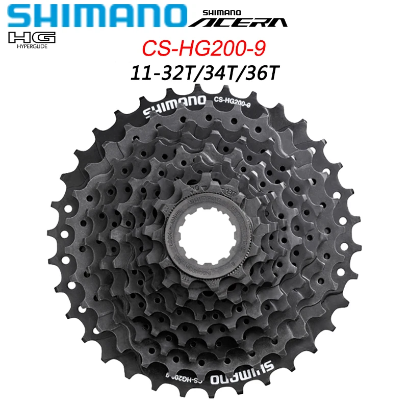 SHIMANO-CS-HG200-9-9S-Speed-Cassette-Sprocket-for-Mountain-Road-Bike-11