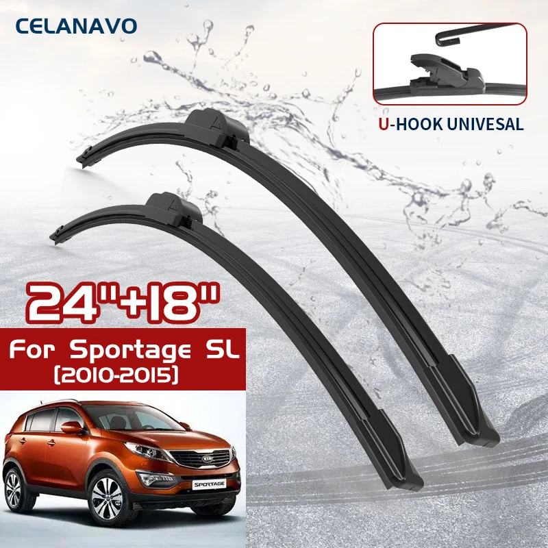 

Щетка стеклоочистителя для KIA Sportage SL 2010 2011 2012 2013 2014 2015, стеклоочистители, передние Стеклоочистители