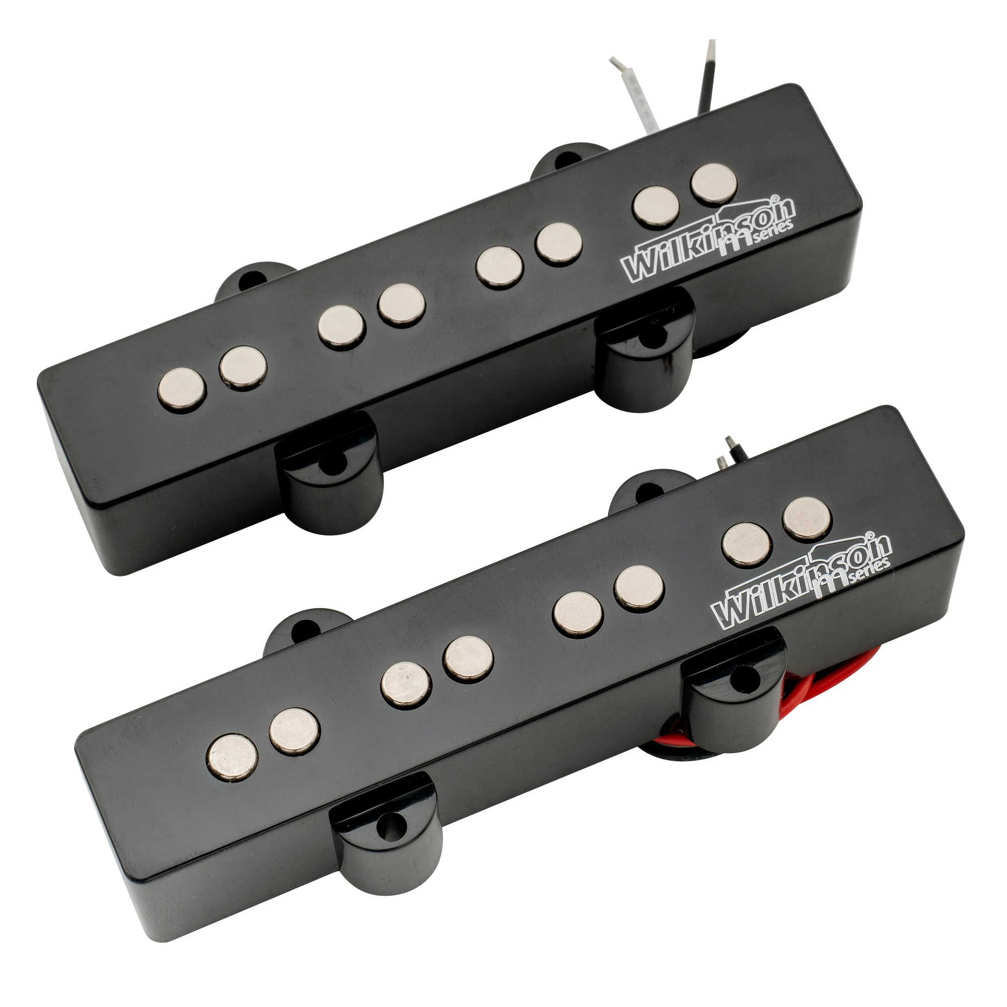 Wilkinson M-Serie Variable Gauss Keramik Traditioneller Jazz-Bass-Tonabnehmer für E-Bass im JB-Stil, Schwarz – Detail 11