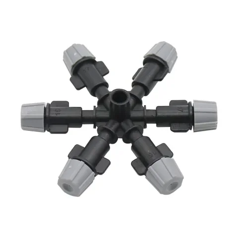 

1 Pc Multi-nozzle Gray Sprinkler Garden Greenhouse Irrigation Sprayer Agriculture tools Water Fogger Cooling Misting Nozzle
