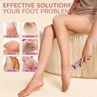Outil de soin des pieds 2 en 1, outils électriques de soins des pieds et des mains, vernis et lisse, brillant des ongles des pieds, lime de pédicure électrique pour enlever les callosités 5