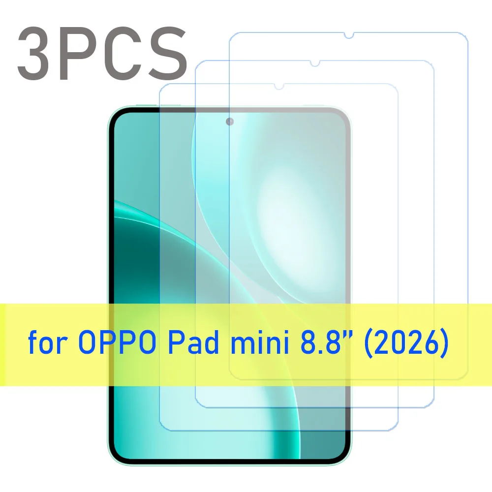 Tempered Glass Screen Protector for OPPO Pad Mini 8.8 - 9H Hardness Protective Film
