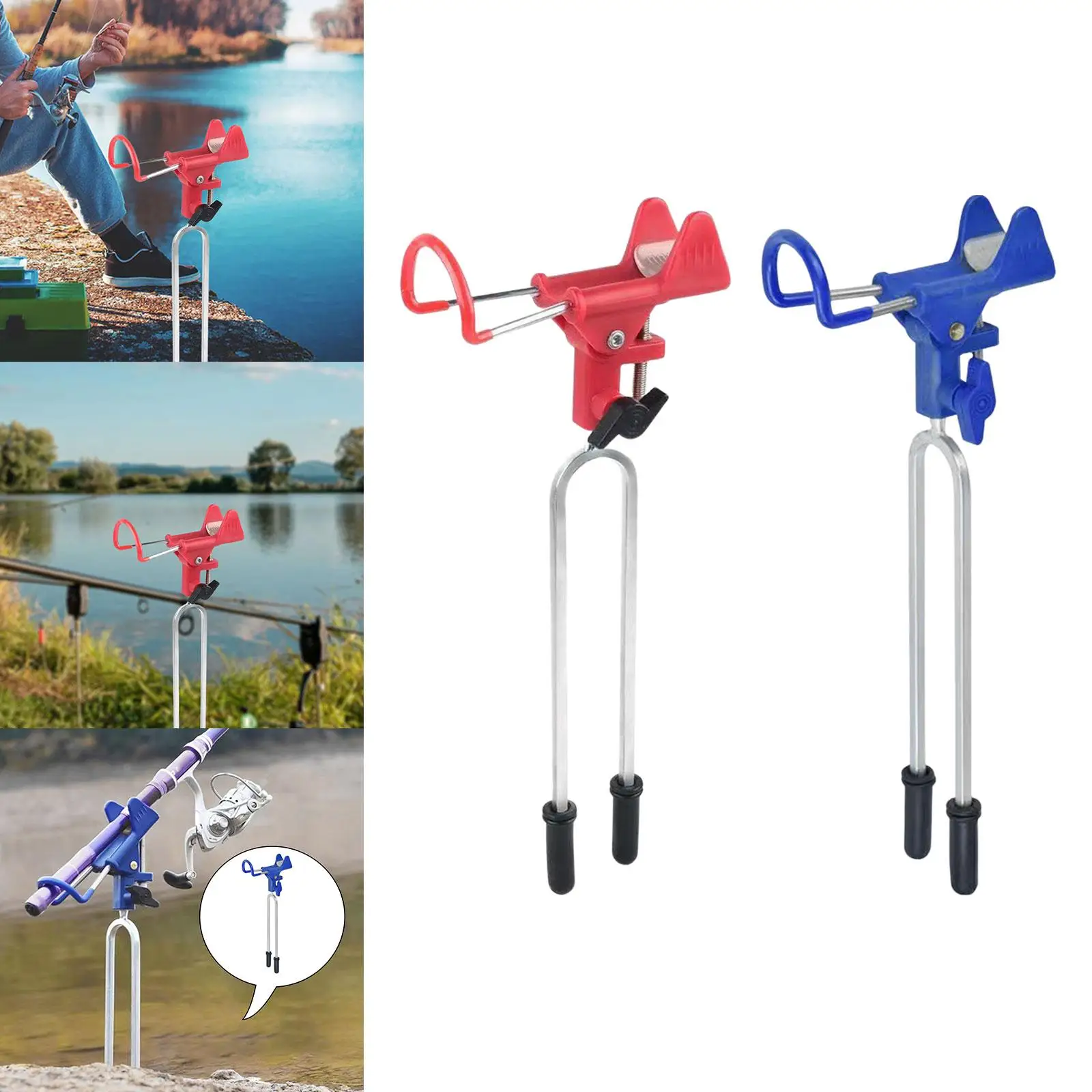 Fishing Rod Holder Tool Portable Fishing Pole Holder Sturdy Support Fishing  Rod Rack Stand for Beach Sea Fishing Equipment - AliExpress