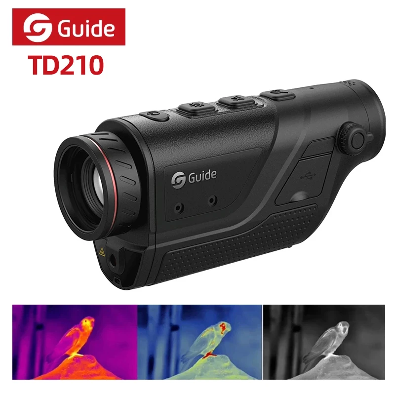 Guide Thermal Imager For Hunting Td210 Monocular Wifi Connection Wild Boar Wolf Rabbit Outdoor