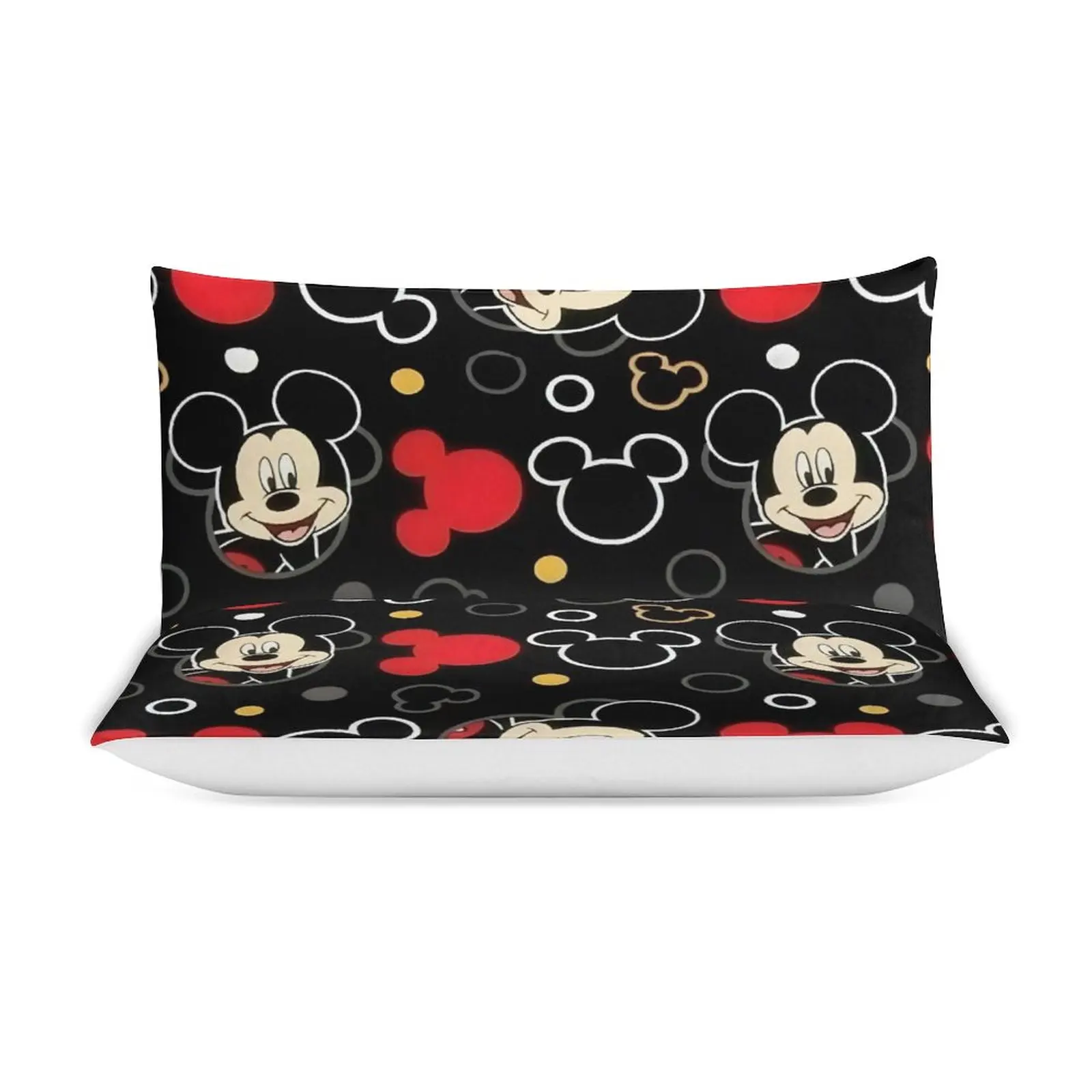 

Комплект постельного белья с пододеяльником и изображением Микки и Минни Маус