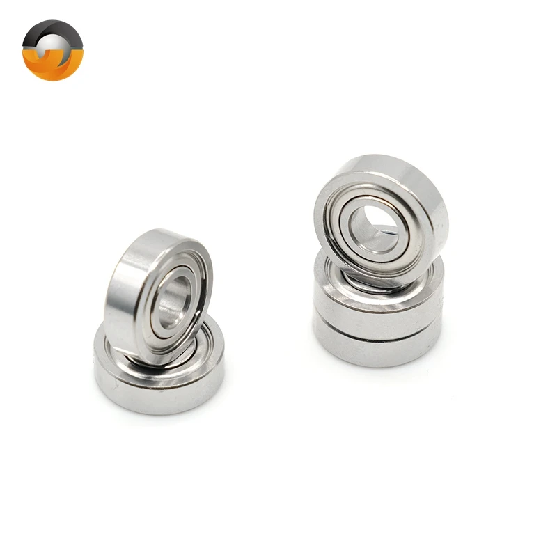 S695ZZ Miniature Bearing (10PCS) ABEC-7 Stainless Steel Bearing 619/5 R-1350ZZ S695ZZ 5x13x4 Mm 440C Material